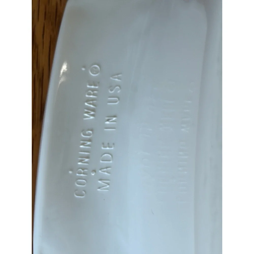 Corning Ware English Ivy A-2-B 2L‎ Casserole Dish with Lid White Green Vintage